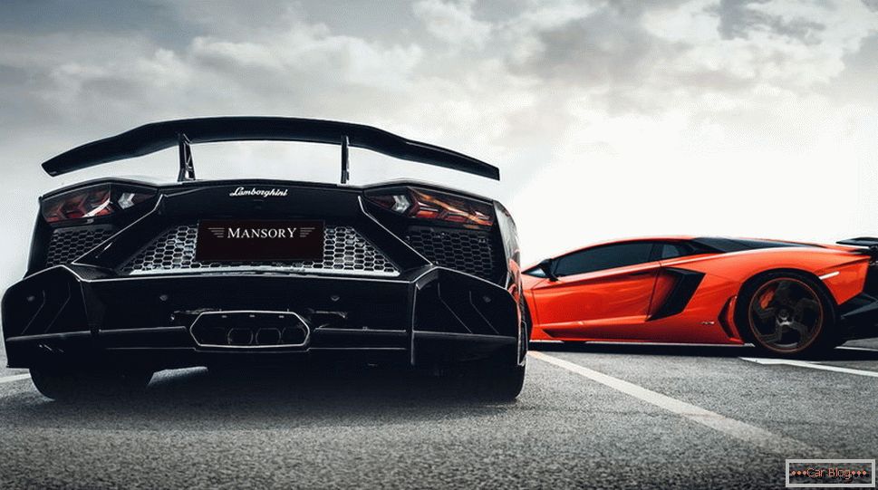 Natjecanje Lamborghini Aventador Mansory