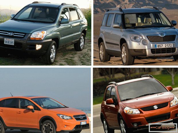 Usporedite Škoda Yeti, Kia Sportage, Subaru XV i Suzuki SX4