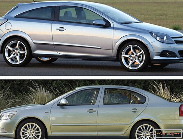 Сравнение двух европейских авто - Opel Astra i Skoda Octavia