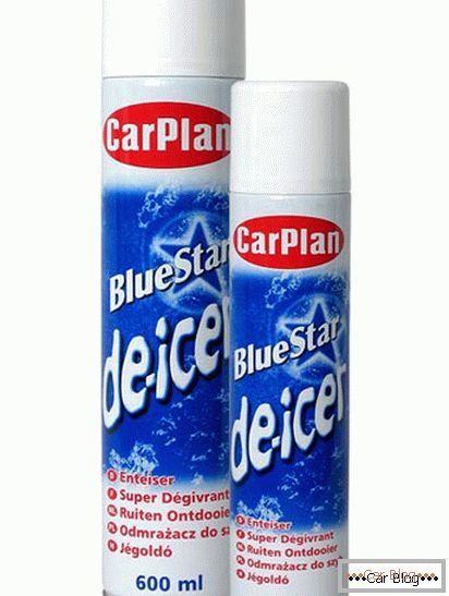 De-icer CarPlan Blue Star
