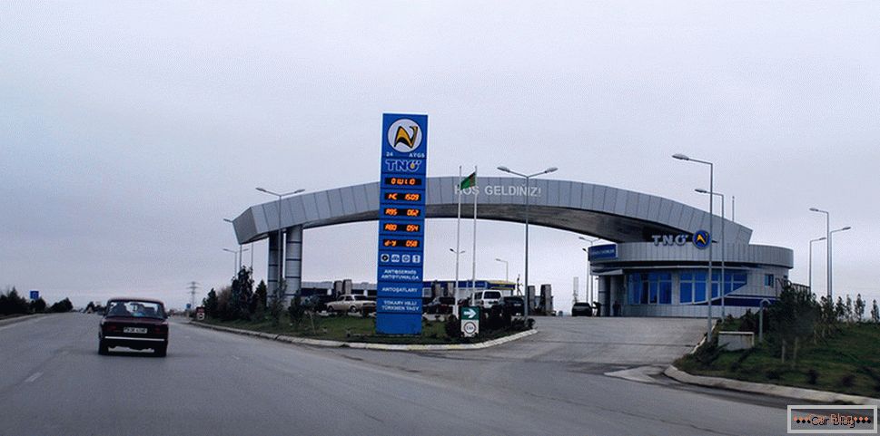 Benzinske postaje u Turkmenistanu