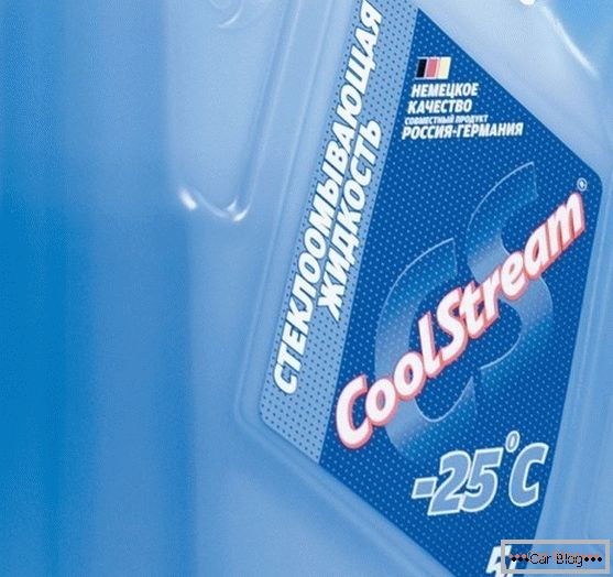 Coolstream - vjetrobranska tekućina proizvedena u Rusiji