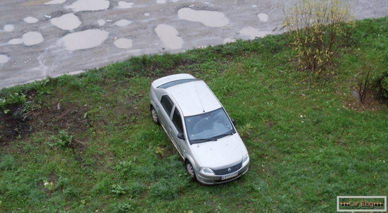 koja je kazna za parkiranje na travnjaku
