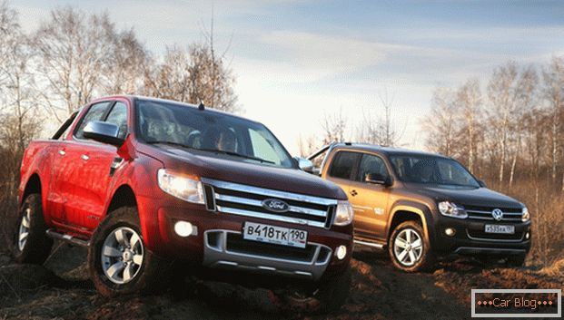 Usporedite njemački i američki pickup - Volkswagen Amarok i Ford Ranger