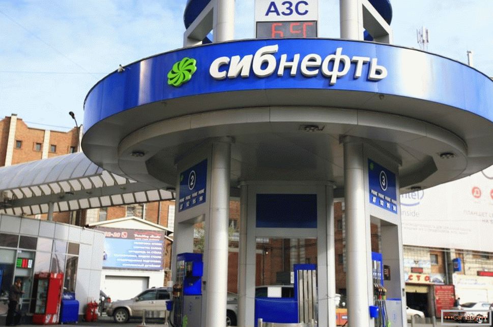 Benzinska stanica Phaeton u Rusiji