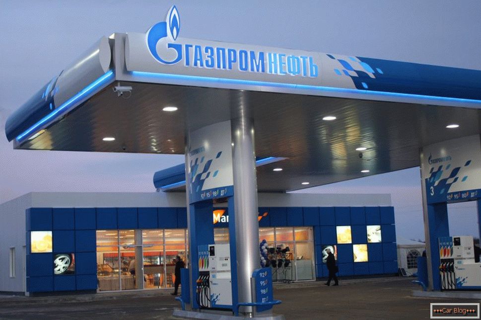 Gazpromneft benzinska crpka u Rusiji