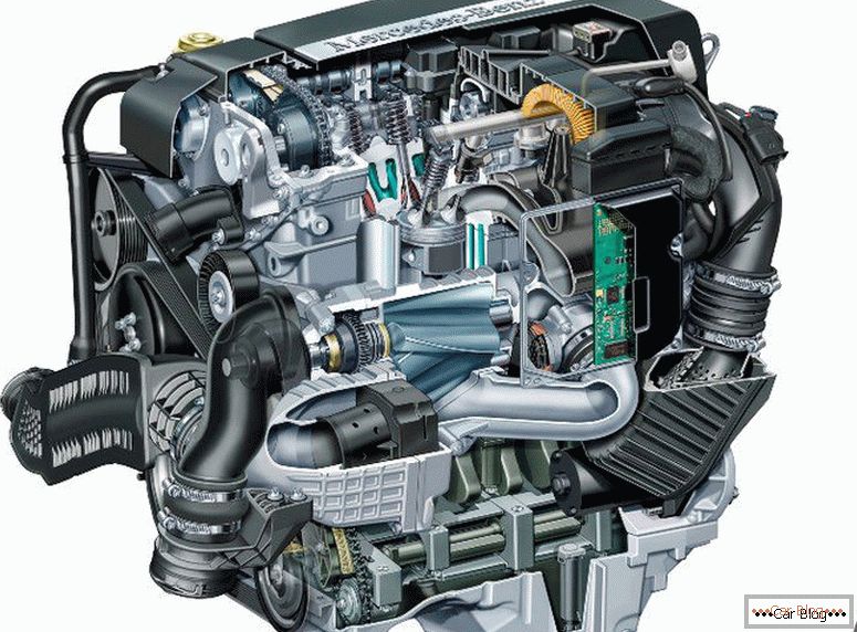 Benzinski motor Mercedes-Benz W203