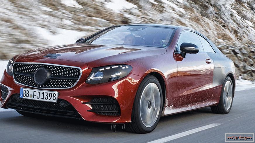 Новая генерация Mercedes E-klupski kup будет самой мощной с момента создания модели