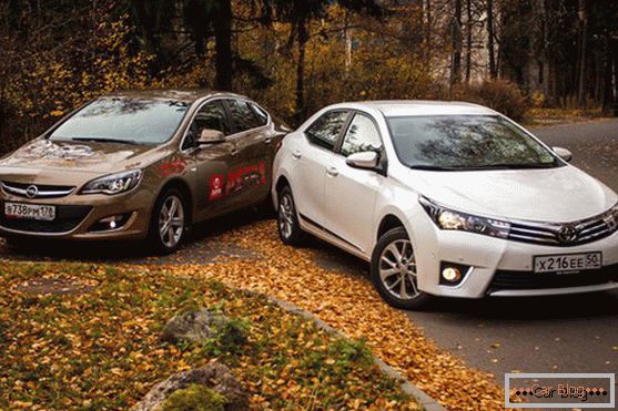 Automobili Toyota Corolla i Opel Astra - još jedan sukob japanske inovacije i njemačke kvalitete