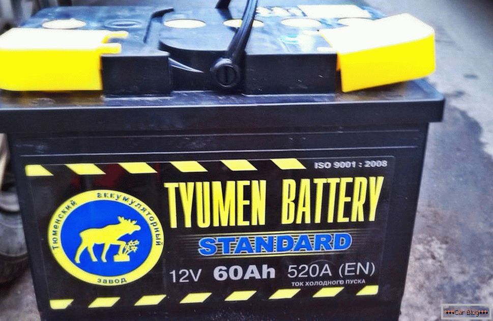 Tyumen standard baterije