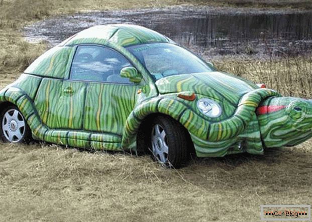 Automobil u obliku kornjače