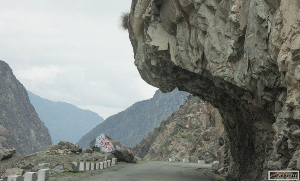 planinska cesta u Pakistanu