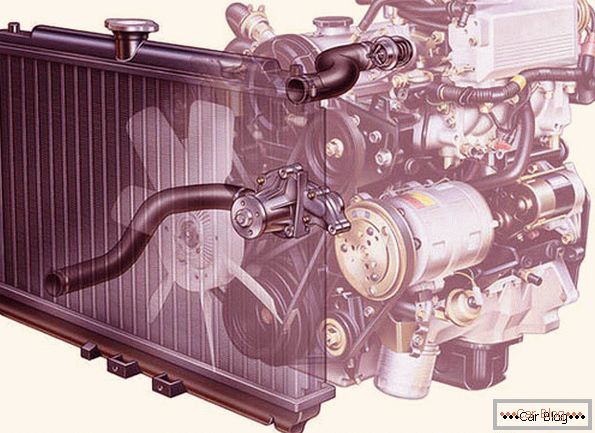 sustav hlađenja motora