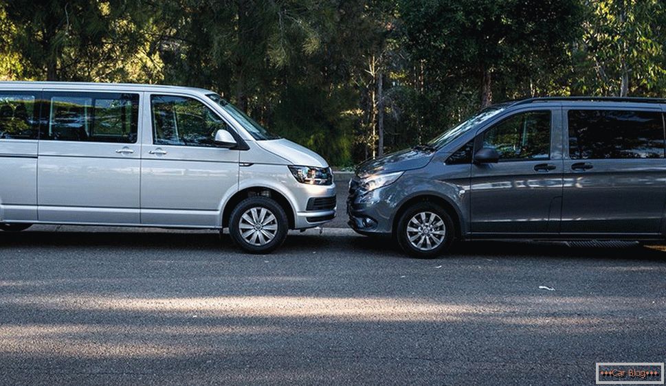 Koju točku možete odabrati: Mercedes-Benz Vito ili Volkswagen Transporter T5