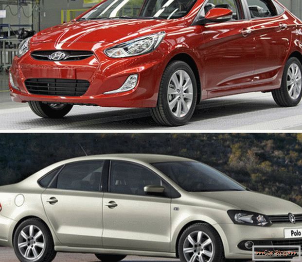 Usporedba automobila Hyundai Solaris i Volkswagen Polo