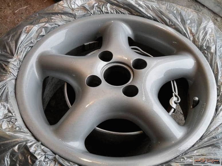 kako je obnavljanje aluminijskih kotača to sami
