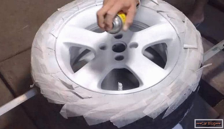 kako vratiti obnovu aluminijskih kotača to učiniti sami